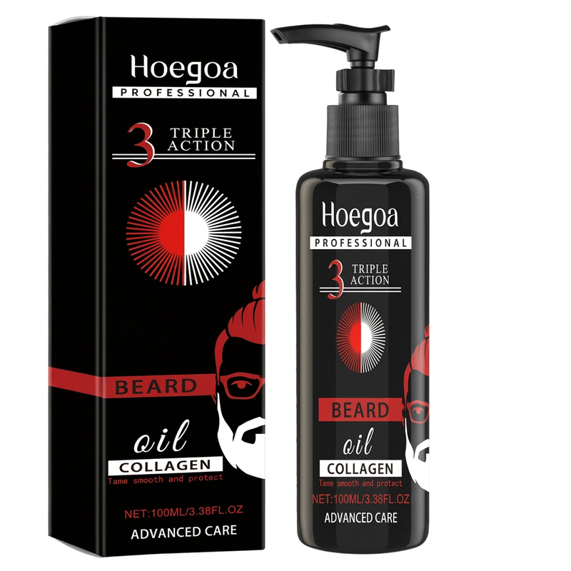 Hoegoa Beard Oil — White Background GMC Catalog
