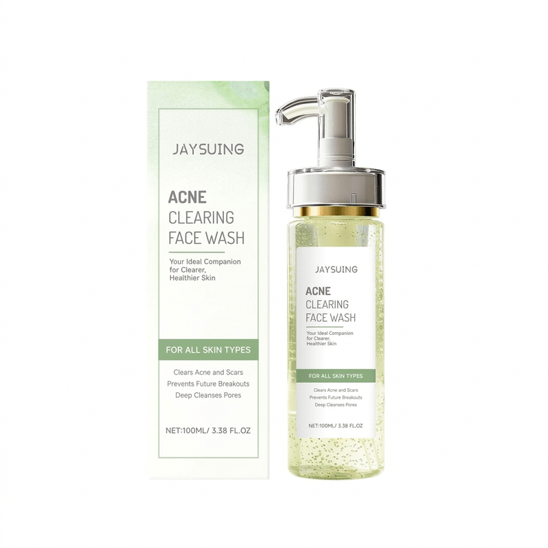 Jaysuing Acne Clearing Face Wash — White Background GMC Catalog