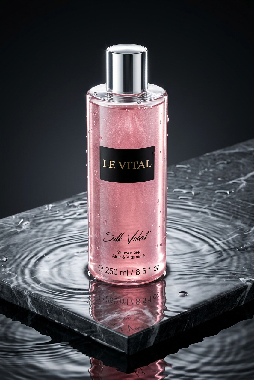 Le Vital Silk Velvet Shower Gel — Dark Marble