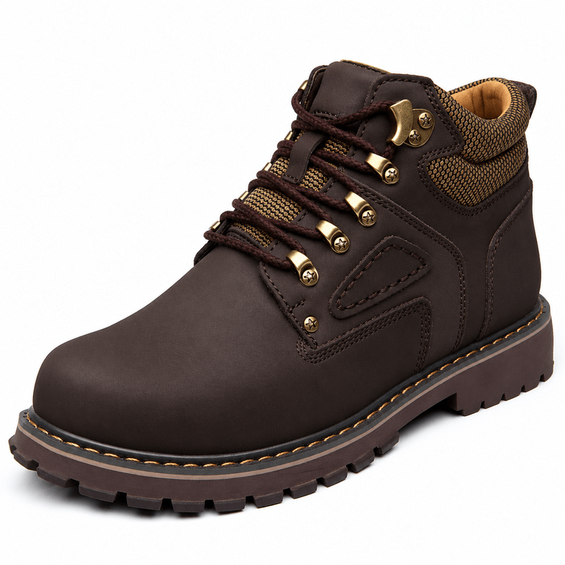 Marquess Men's Dark Brown Lace-Up Boot
