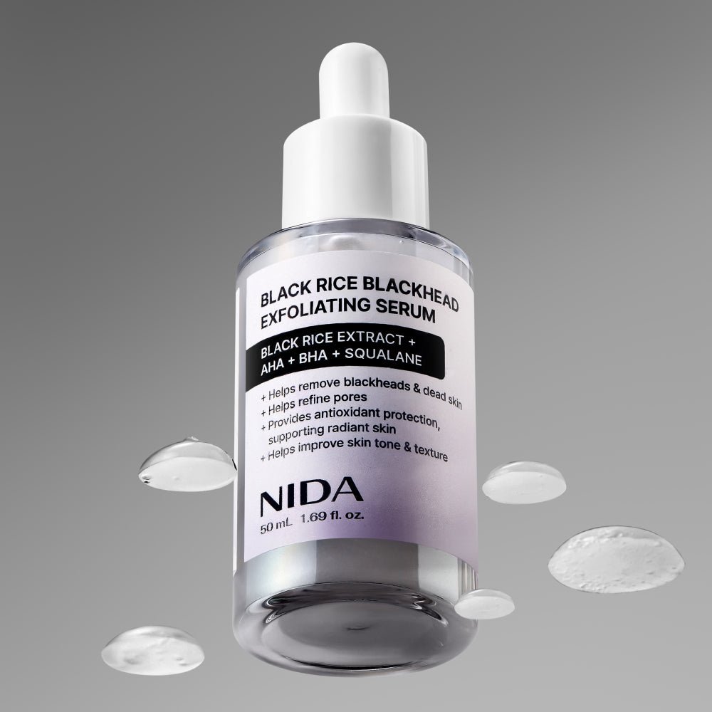 NIDA Black Rice Blackhead Exfoliating Serum 50ml