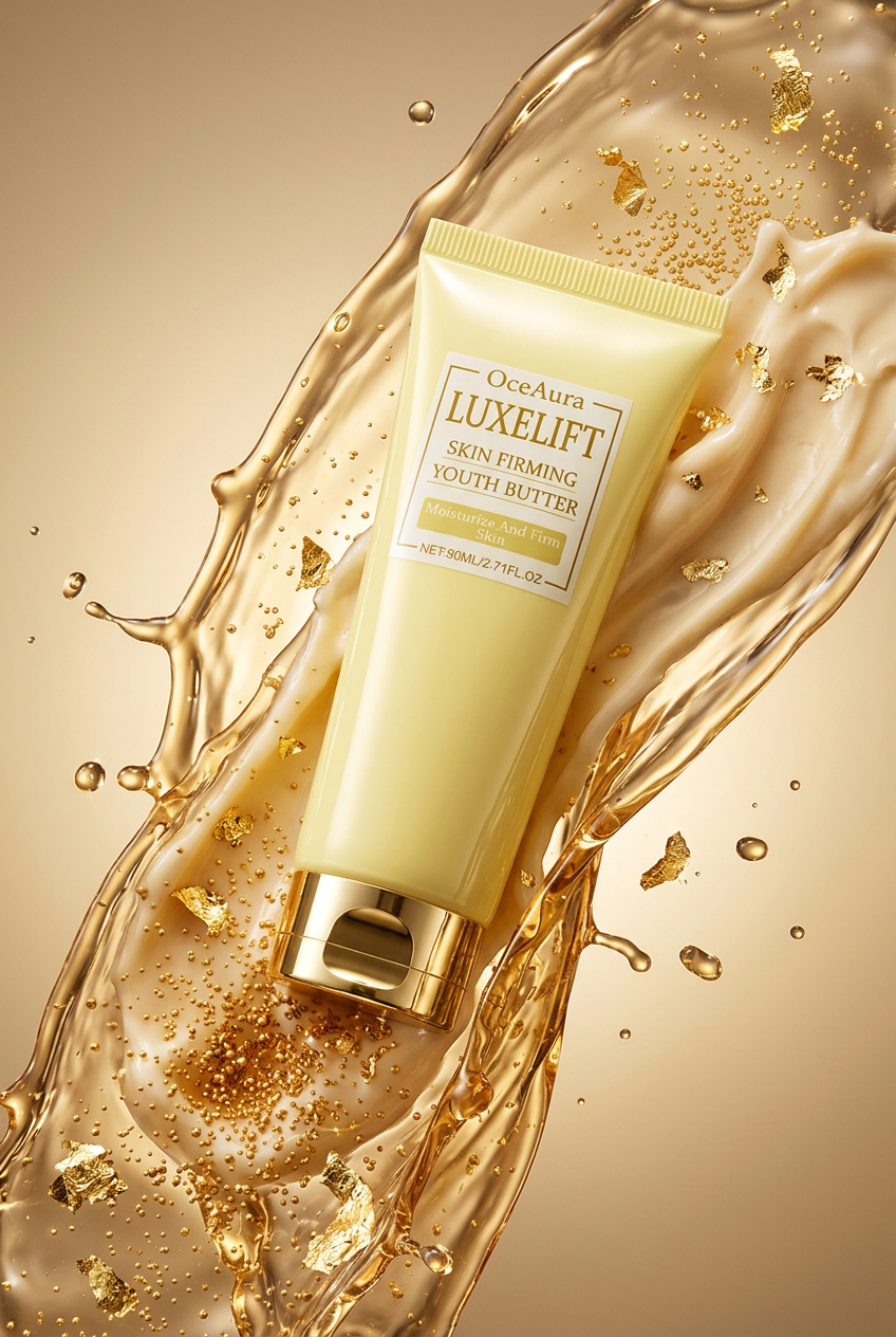 OceAura LuxeLift — Golden Collagen Splash Campaign