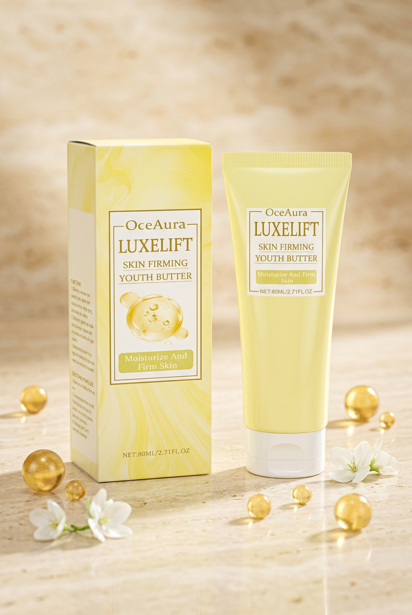 OceAura LuxeLift — Warm Travertine Studio Shot