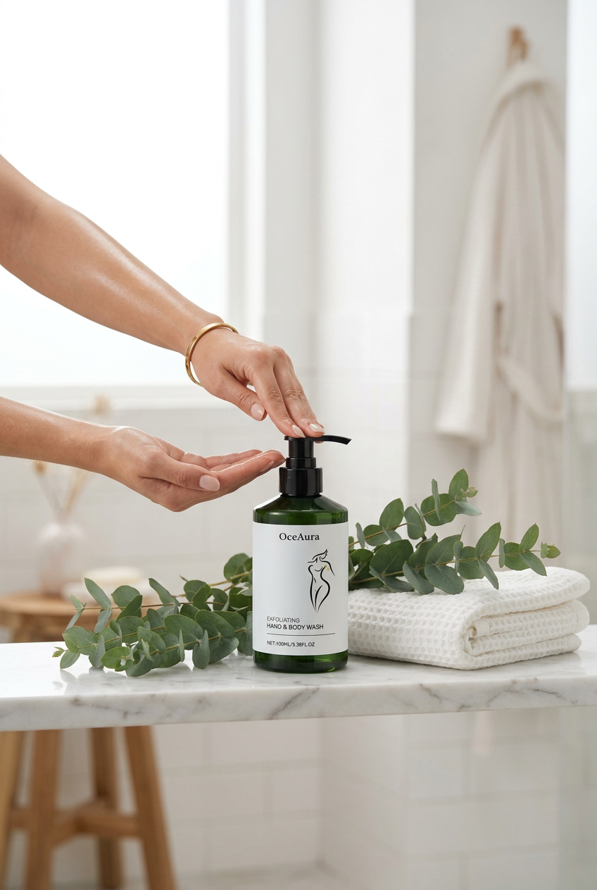 OceAura — Spa Shelf Lifestyle (Revised)