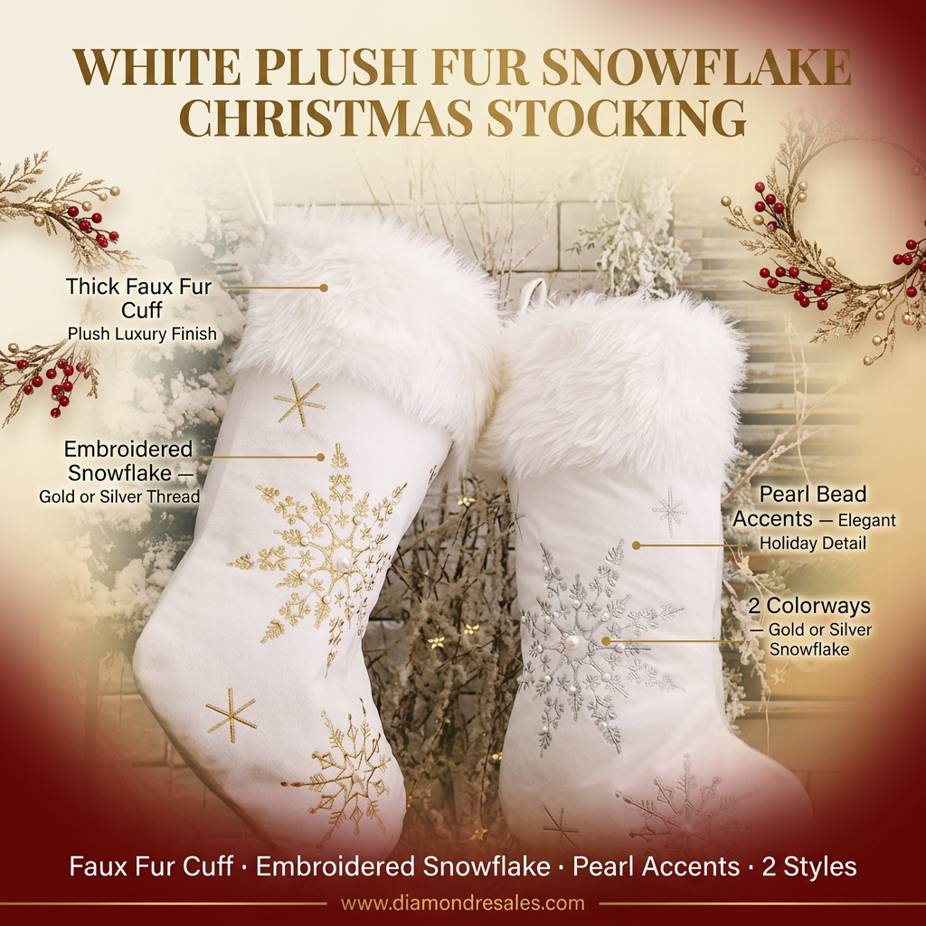 Plush Fur Stockings — Main Branded Graphic