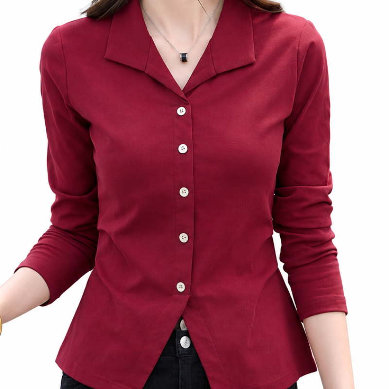 Red Top White Background