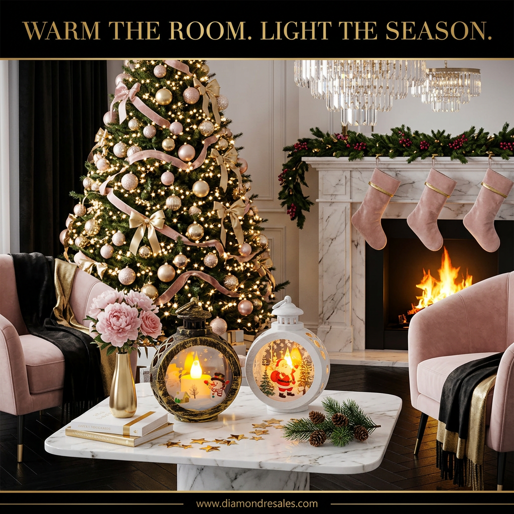 Retro Round Lanterns — Lifestyle Scene