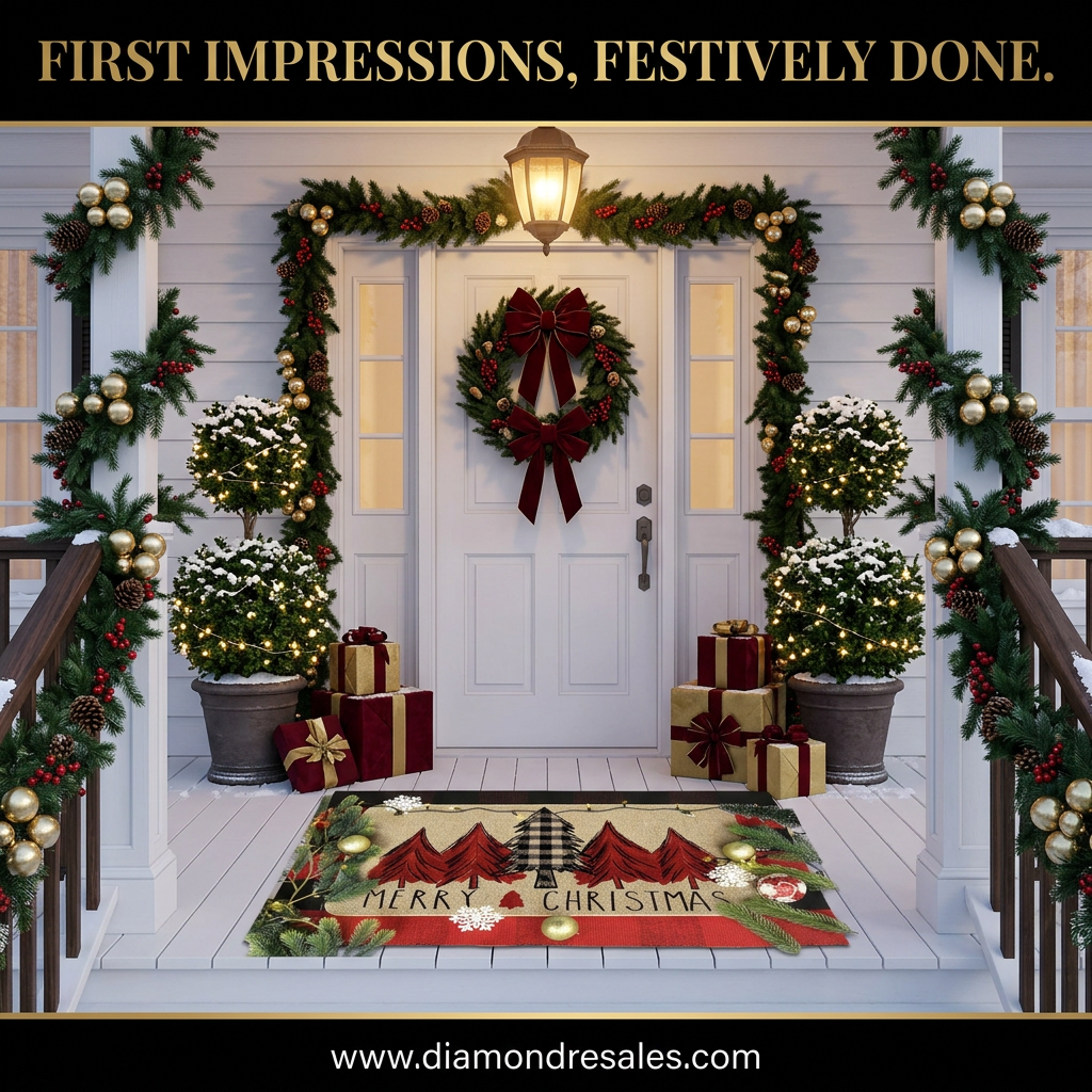 Seasonal Doormats — Lifestyle Scene