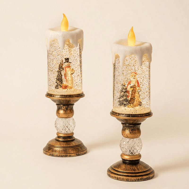 Snow Globe Candle Lanterns — GMC Clean Shot