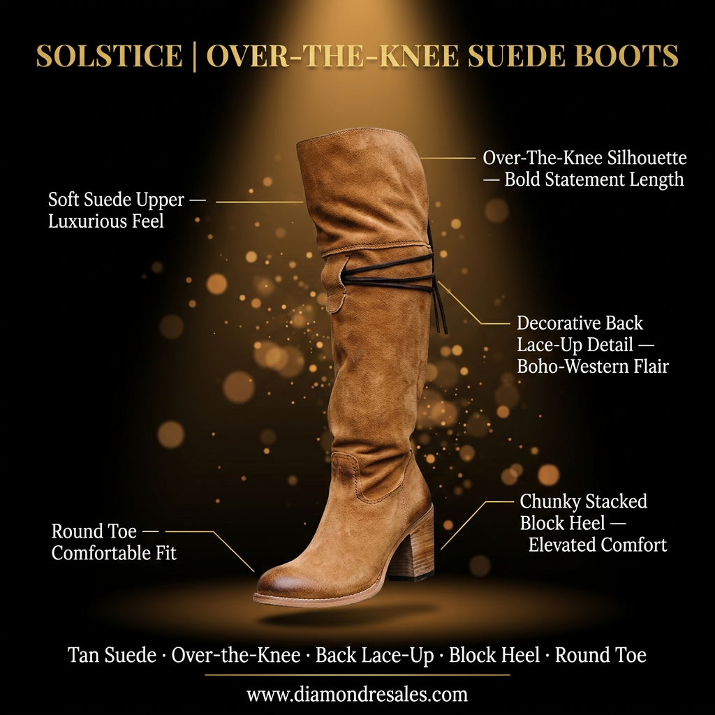 Solstice OTK Boots — Branded Callout