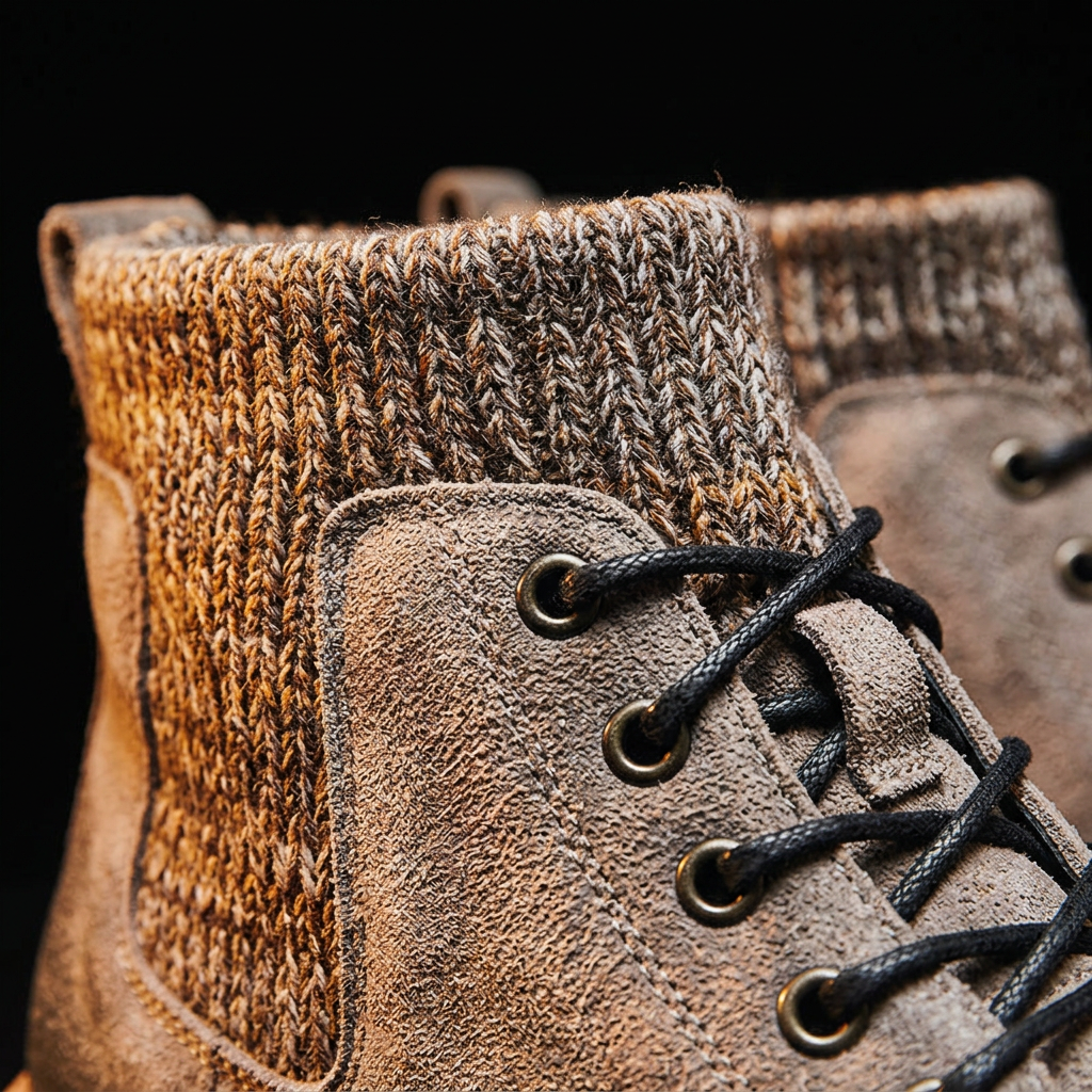 Stockhill — Knit Collar Close-up