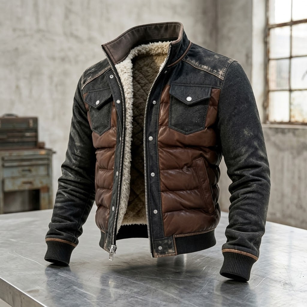 Croft | Men's Heavyweight Fleece-Lined Hooded Jacket