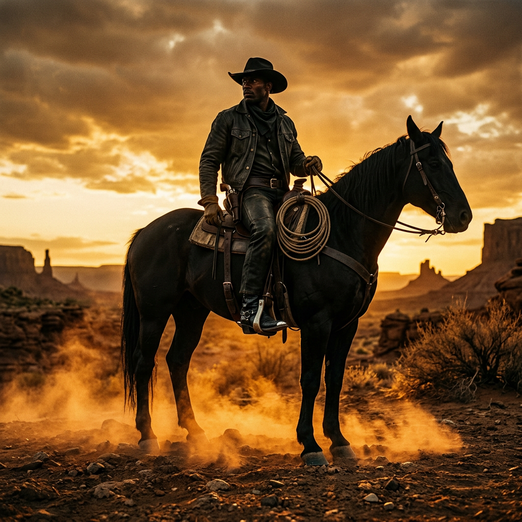 The Gambler — Black Cowboy Showdown
